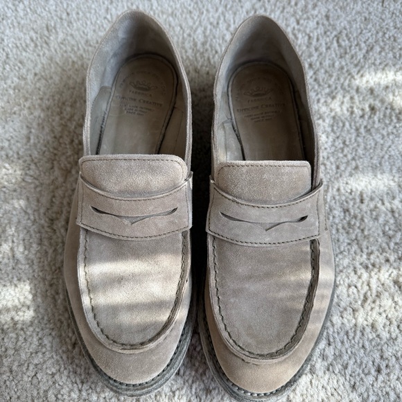Officine Creative Suede Loafers